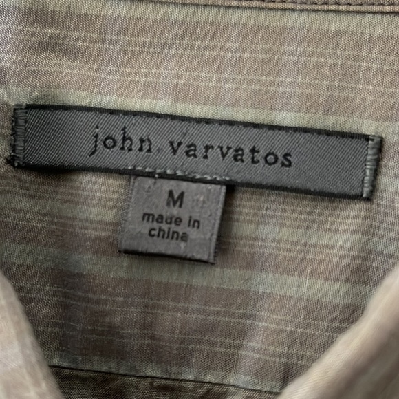 JOHN VARVATOS Button Down Shirt Size M - Picture 4 of 5